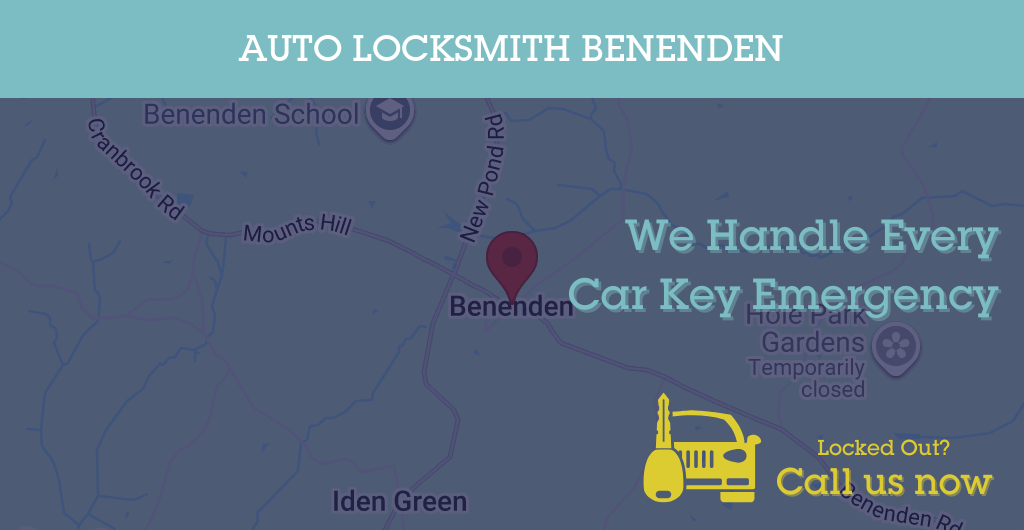 Auto Locksmith Services in Benenden - TN postcode