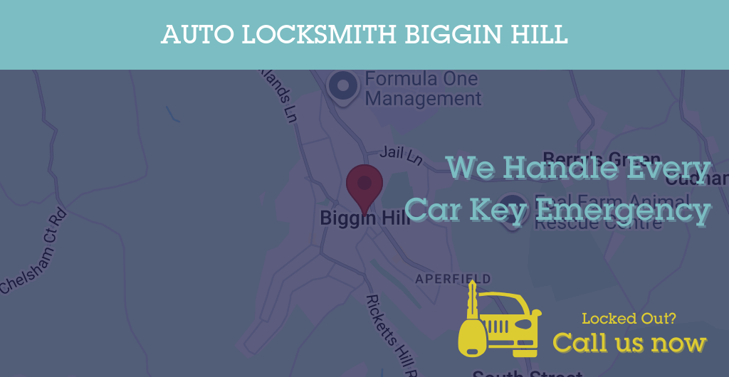 Auto Locksmith Services in Biggin Hill - TN postcode