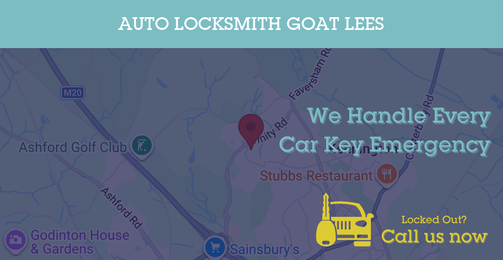 Auto Locksmith Services in Goat Lees - TN postcode
