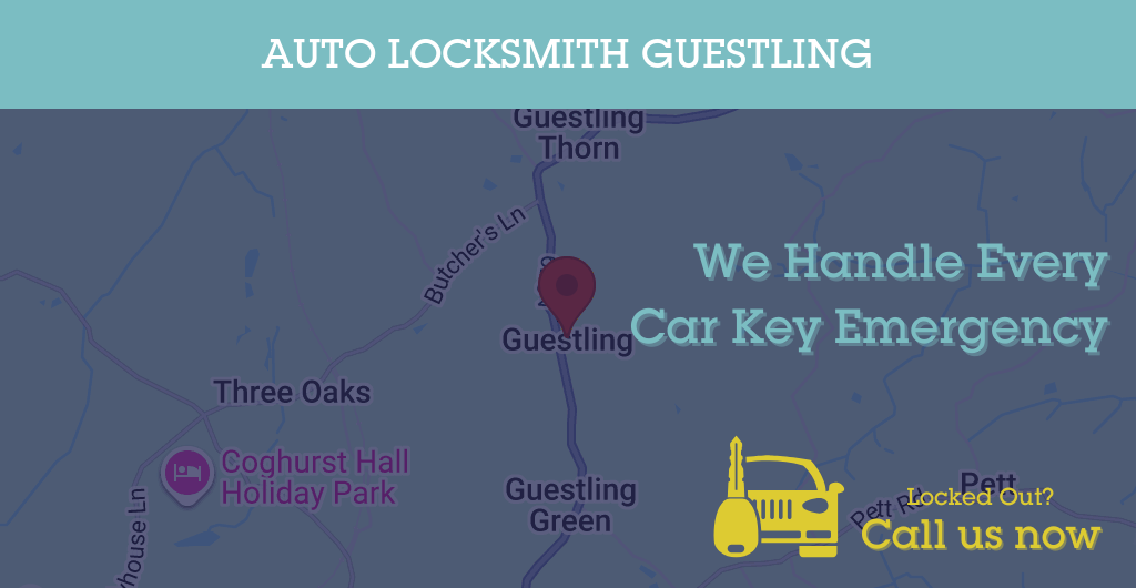 Auto Locksmith Services in Guestling - TN postcode