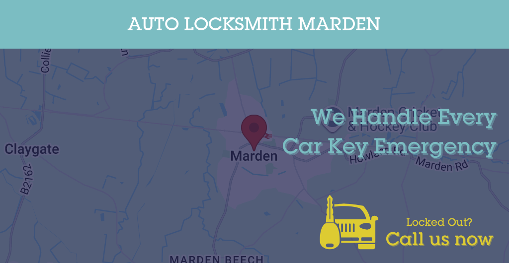 Auto Locksmith Services in Marden - TN postcode