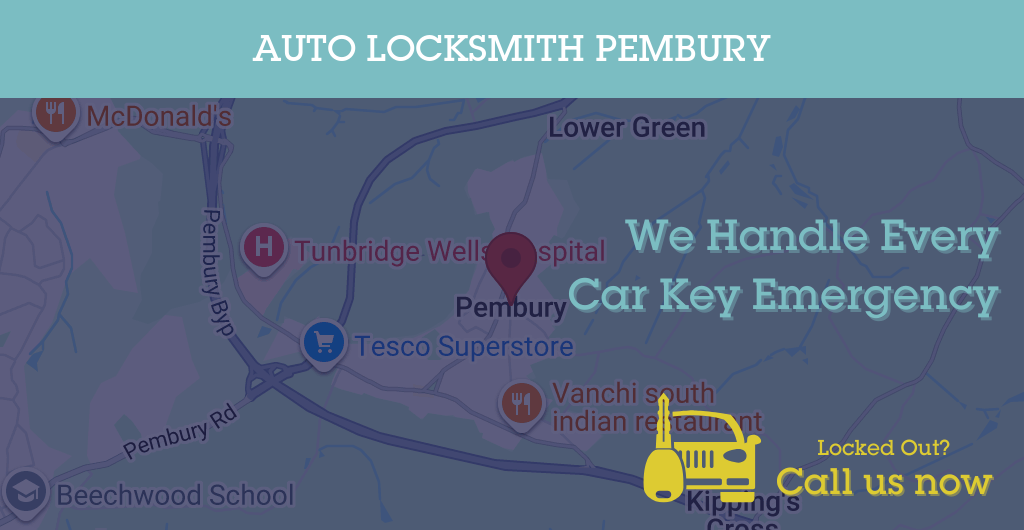 Auto Locksmith Services in Pembury - TN postcode