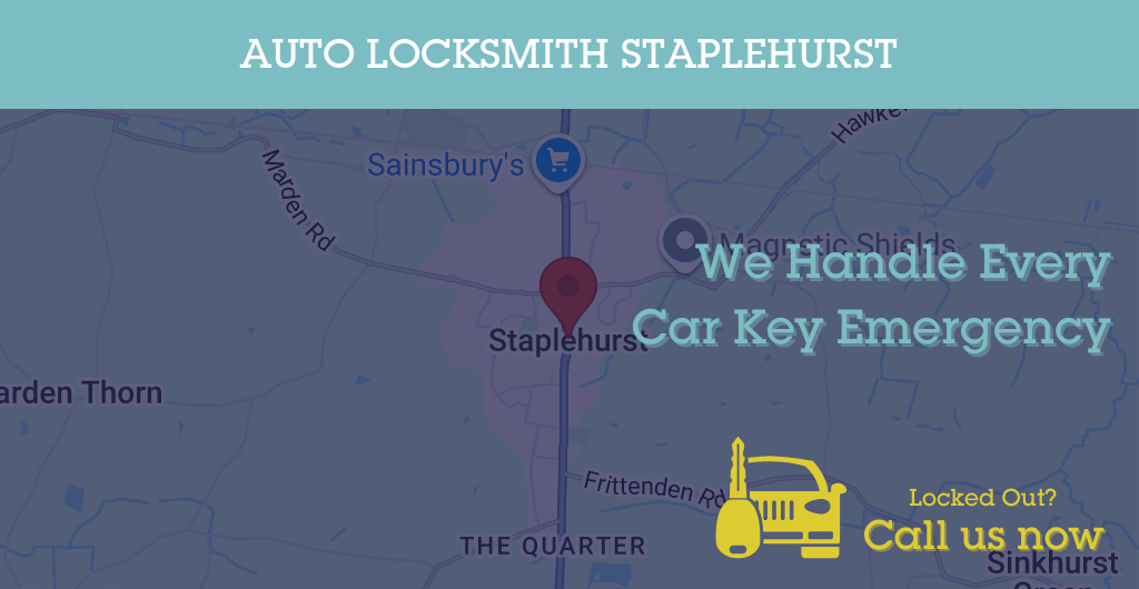 Auto Locksmith Services in Staplehurst - TN postcode